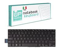 UP PARTS® - Empresa italiana teclados italianos para Notebook dell Inspiron 13-5000 13-5368 13-5370 (color negro retroiluminado)