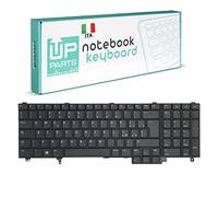 UP PARTS® Marca y empresa italiana - UP-KBD125 - Teclado para Dell Latitude E5520, color negro, diseño italiano, no retroiluminado.