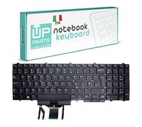 UP PARTS® UP-KBD5550 Teclado para Dell Latitude E5570 E5550 5550 E5580 con Track Point Layout italiano