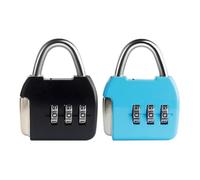 UP Security Cerradura de combinación pequeña, combinación de 3 dígitos, candado de viaje con código, candados pequeños para maleta, mochila, cremallera, bolsa, caja de herramientas, diario, mini