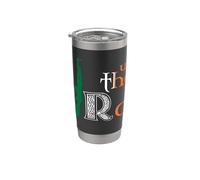 Up The Ra Irish Heritage Celtic Pride Brigade Music & Craic Vaso térmico de acero inoxidable de doble pared