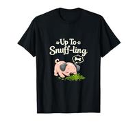 Up To Snuff-Ling Country Farm Pun Pun Pig Pupi Art Camiseta