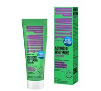 UP WHITE by PERLWEISS Advanced Whitening - Pasta de dientes blanqueadora con soda original de Estados Unidos, reduce el amarillamiento, limpieza suave, 75 ml