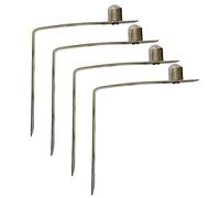 UP100 50 clips de botón sólidos de acero inoxidable de 6 mm, resorte a presión para entornos húmedos con requisitos elásticos, toldo, camping, caravana, posicionamiento de tubo telescópico (botón