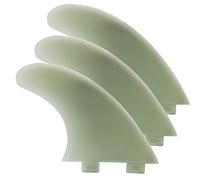 UP100® Tri G5 - Aletas para tabla de surf FCS SUP, 1 centro + 2 lados, 3 colores