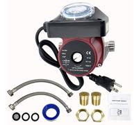 UP15-29SUC/TLC Bomba de recirculación de agua caliente, bomba de circulación de agua de 115 V 1/2 HP con conexiones de unión, compatible con Grundfos RCP18 59896777, silenciosa instantánea