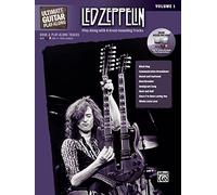 UPA Led Zeppelin Guitar V1 (Ultimate Guitar Play-Along): Play Along with 8 Great-Sounding Tracks (Authentic Guitar Tab), Book & Online Audio/Software
