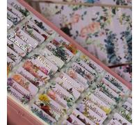 UPAFEXXI - Pestañas laminadas de la Biblia para mujeres y hombres (letras en relieve de lámina dorada) reposicionan pestañas de impresión grandes, fáciles de leer y aplicar, 80 etiquetas de capítulos