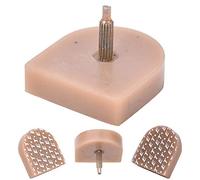 UPALDHOU 10 Pares de Puntas de Tacón Alto Negras Accesorios de Reparación de Zapatos de Repuesto para Amantes de los Zapatos (613 Beige 19 * 20.5)