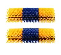 UPALDHOU 2 Piezas Scratcher de Caballos Corrección de Hábitos Malos de Animales Scratching Broching para Oveja de Ganado de Caballos, Cepillos de Rasguño de Ganado Resistente Al Desgaste (YELLOW)