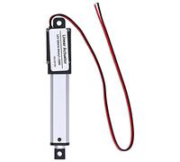 UPALDHOU Actuador Lineal, Actuador de Movimiento de Carrera de 12 V y 2 Pulgadas para Aspas de Ventilador, Gabinetes, Abridor de Ventanas, Robótica (Carrera 50mm-30mm/s-20N)