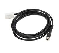 UPALDHOU Adaptador de Música Bluetooth con Cable de Conector de 3.5 Mm | **ABS Construction, Locking Tab Connector, Plug and Play Fit, Compatible with Radio and CD/AUX Models, Bluetooth 5.0**