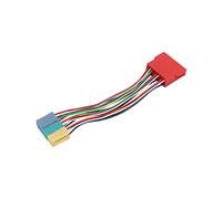 UPALDHOU Adaptador de Radio ABS Mini ISO Plug Cable Adaptador de Audio Cable de Arnés de CD de Coche de 20 Pines para Cambiador de CD Amplificador Entrada Auxiliar para A2 A3 TT RNS D