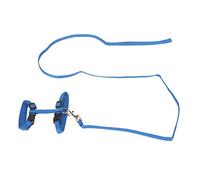 UPALDHOU Algunos Juegos de Arnés para Gatos con Pecho Ajustable para Caminar Al Aire Libre, Arnés para Gatitos a Prueba de Escapes para Gatos en Crecimiento, Correa de Nailon para Entrenamiento (BLUE)