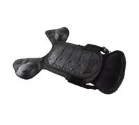 UPALDHOU Armadura de Montar para Niños con Carcasa de PE y Espuma EVA para | Protector de Espalda y Pecho a Prueba de Golpes, Forro de Malla Transpirable, Cierre de Gancho y Bucle Ajustable, Logotipo