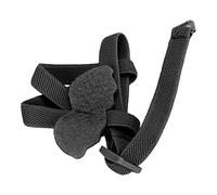 UPALDHOU Arnés para Pájaros Angel Wings, Fácil de Poner, Cuerda de Tracción de 2 M para Periquitos Pequeños con Cabeza de Sol, Poliéster, Naranja, 1 Arnés de Alas, 1 Cuerda de Tracción para Pájaros