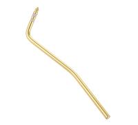 UPALDHOU Barra Whammy Estilo Inserción Directa, Brazo de Trémolo de Metal de 6 Mm Negro, Brazo Vibrato de Guitarra de 17 Cm con Diseño de Inserción, Parte de Puente Trem para Guitarristas Eléctricos
