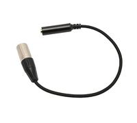 UPALDHOU Cable Adaptador de Sonido de Micrófono Universal de 6.35 Mm a XLR para Sonido de Micrófono Masculino para Dispositivos de Grabación Nylon Black 0. Ajuste Las Consolas Mixtas, el