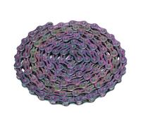 UPALDHOU Cadena de Bicicleta de 11 Velocidades, Acero Al Manganeso 40, Cambios Suaves, Ruido Reducido, Diseño Liviano para Bicicletas de Montaña y de Carretera