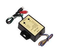 UPALDHOU Converter de Nivel de Altavoz de Audio para el de Salida de Graves de Estereo Automático Refuerzo Universal