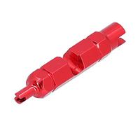 UPALDHOU Corrosión -Válvula de Latón Resistente -Kit de la Quiebra de la Jugada para Bicicleta de Montaña, 10 Piezas de Válvula de Neumática de Bicicleta Conjunto de Reparación Nuclear con Llave de