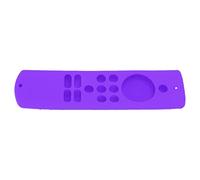 UPALDHOU Cubierta de Control Remoto de Silicona a Prueba de Golpes con Cordón para Fire TV Stick Lite, Manga Protectora Antideslizante (Conjunto Morado)