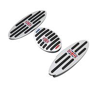 UPALDHOU Cubre Pedal Acelerador 3 Piezas Acero Inoxidable F54 F55 F56