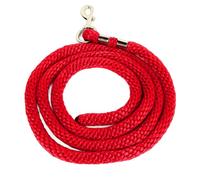 UPALDHOU Cuerda Resistente para Estocada de Caballo con Broche para una Competencia Confiable, 6,6 Pies Equipada con Gancho para Caballo Grande, (Rojo)