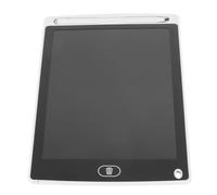 UPALDHOU Dibujo de Tabletas para Juguetes de Tableta de 8.5 -bcd Coloridos de Tablas de Garabatos, Signo Educativo para Niñas para Niños, Tecnología de Grabación de Impresoras, Material de ABS (WHITE)