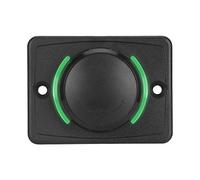 UPALDHOU Enchufe Cargador USB para Coche 3.1A Doble Puerto 12-24V Negro | Carcasa ABS, Luz de Estado LED, Salida 16W, Tomacorriente 5V, -25°C a 80°C, Barcos Yates RVs Autobuses, Tapa