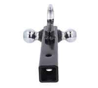 UPALDHOU Enganche de Remolque Triball con Gancho, Receptor de Triple Bola de Acero Inoxidable para Vehículo, 3 Bolas de Enganche 1-7/8in 2in 2-5/16in, Capacidad de Carga 10000lbs