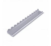 UPALDHOU Estante Transparente para Mahjong con Empujador, Soporte Acrílico para Azulejos de Mahjong, Diseño Festoneado Magnético de 17,5 Pulgadas, Configuración de Doble Función para Jugadores