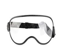 UPALDHOU Gafas de Motocicleta, Protección UV Antivaho Resistente a Impactos | Equipo de Equitación para Moto de Cross ATV, Marco de ABS con Lente de PC, Resistente Al Viento y Al Polvo, Correa Elástica