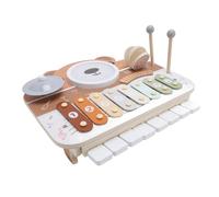 UPALDHOU Juguete de Percusión de Música de Madera, Entrenador de Coordinación Mano-Ojo, Exploración de Instrumentos Múltiples con Diseño Redondeado para Actividades de e Hijos