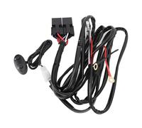 UPALDHOU Kit de Arnés de Cableado de Luz Alta y Baja, Cable de 12 V, 40 | Conmutación de Color Dual, Construcción de Caucho y Cobre, Uso de Lámpara Antiniebla con Barra de Luz LED, relé DC12V 40A,