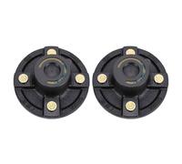 UPALDHOU Kit de Buje de Remolque, Círculo de Pernos de 4 Lengüetas, 4 en Pulgadas para Ejes de 2000 Libras, con Rodamientos L44643 Prelubricados, Apto para Husillo Recto de 1 Pulgada EZ