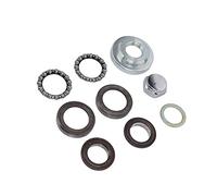 UPALDHOU Kit de Rodamiento de Dirección de Motocicleta, Rodamiento de | Juego de Repuesto de 9 Piezas, Resistente Al óxido, de Alta Resistencia, Fácil de Instalar, Compatible con CRF50 Z50 Z50R,