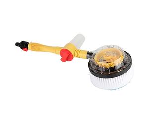 UPALDHOU Kit de Tres Engranajes Giratorios Automáticos con Cepillo para | Materiales de Chenilla y PP, Tubería de Agua PA66, Accesorios para Lavadoras de Alta Presión, Limpieza de Ventanas, Kit de