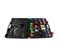 UPALDHOU Kit Universal de Probador de Presión de Radiador, Herramienta de Diagnóstico Multifuncional del de Refrigerante con Detección de Fugas y Recarga de Vacío, para Reemplazo del
