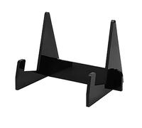 UPALDHOU Libros Acrílicos Independientes Stand Firm Bookcast para Doskaar, Aplicación de Amplia Cebada para Diferentes Necesidades, Transparentes y Luz para Cocinas (BLACK)