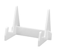 UPALDHOU Libros Acrílicos Independientes Stand Firm Bookcast para Doskaar, Aplicación de Amplia Cebada para Diferentes Necesidades, Transparentes y Luz para Cocinas (WHITE)