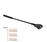 UPALDHOU Limpiador de Vidrio para Peceras Eficiente con Raspador para una Fácil Limpieza de Esquinas con Cuchillas Reemplazables para Entusiastas del Acuario Material: Color Plástico (Raspador