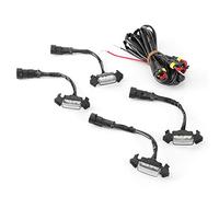 UPALDHOU Luz de Rejilla LED de 12 V, Alto Brillo con Construcción ABS Avanzada, Apta para 2016-2020 (Caso blanco)