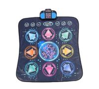 UPALDHOU Matina de Baile para Niños, Alfombra de Baile con Desafío Multinivel, 35.8x34.4in Diseño Liviano, de Retroalimentación de LED Interactivo, Adecuado para Fiestas de para Niños o Ritmo de