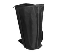 UPALDHOU Mochila de Bjembe, Material de Tela de Oxford Negro, Zip de Doble Capa, Alta Capacidad, Correas Ergonómicas de Hombro, Versatilidad, Liviano, para Proteger su Tambor Africano con Duradero