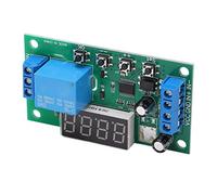UPALDHOU Módulo Relé Contador de Pulsos, Temporización 0.1S-9999999.9S (5V) | Material de PCB duradero, 12 modos de trabajo, fácil instalación