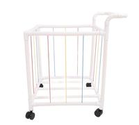 UPALDHOU Organizador de Juguetes de Felpa con Temas de Zoológico con Cables Elásticos, Almacenamiento de Cubos Extra Grandes para Juguetes de 33 Lbs, Estante de Esquina de Ensamblaje Rápido, Vivero