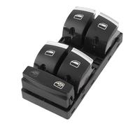 UPALDHOU Panel de Botones de Elevación de Ventana, Interruptor Principal de Ventana Eléctrica 4F0959851F Interruptor de Control del Regulador de Vidrio de Alta Sensibilidad del Lado del