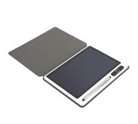 UPALDHOU Patina LCD Tapla de Dibujo Electrónica Flexible para Trabajar y Estudiar con Pluma y Estuche de Cuero Sintético 9 Pulgadas (Rojo (con Estuche de Cuero))