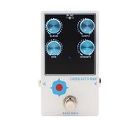 UPALDHOU Pedal de Efectos de bajo Pedal Wah Automático de Aluminio con Control de 4 Perillas True Bypass Stompbox de Respuesta Dinámica de 15 MA para Grabación de Escenario de Práctica de bajo